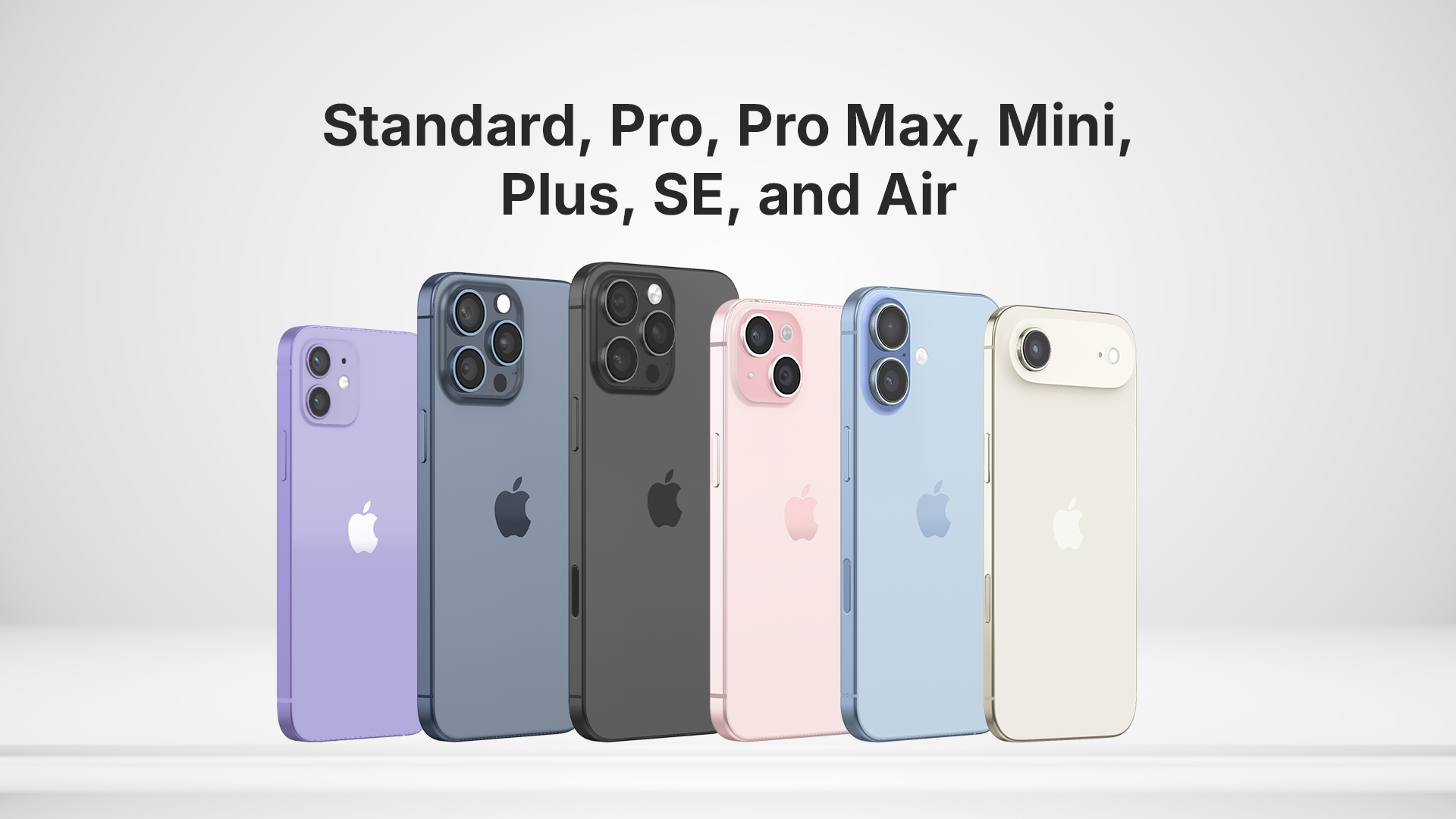 Read more about the article Every iPhone Tier Compared: Standard, Pro, Pro Max, Mini, Plus, SE, and Air